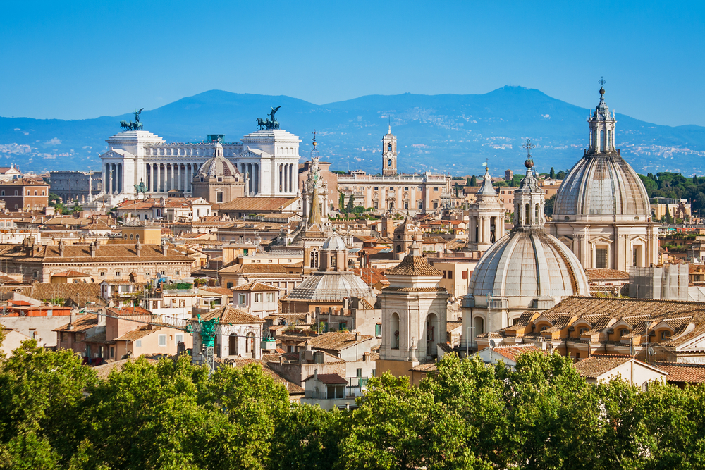 Rome Aerial view