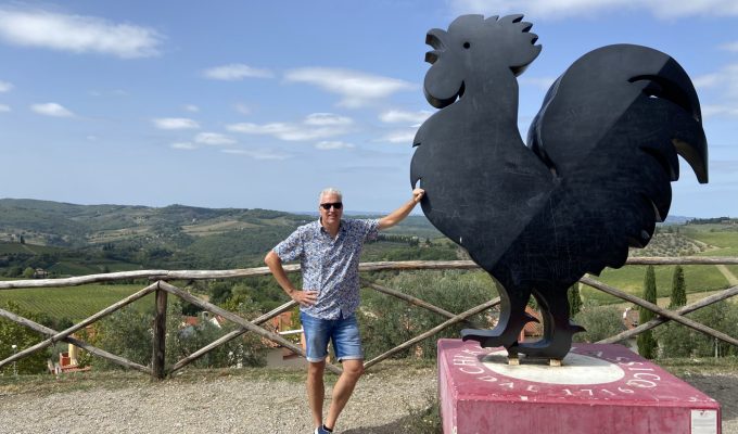 Dennis Woudt in Chianti