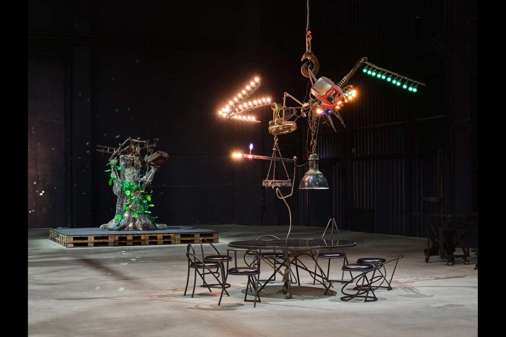 Jean Tinguely, exhibition view at Pirelli HangarBicocca Milan, 2024