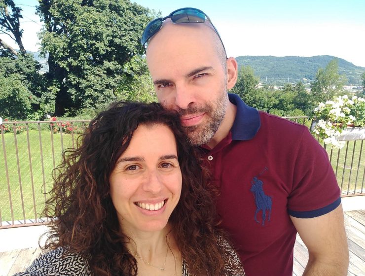 Rino of One Stop Abruzzo with his wife