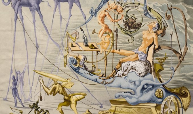 Salvador Dali The Bacchus Chariot