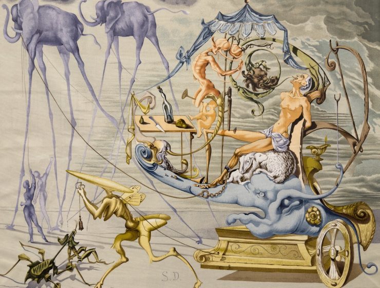Salvador Dali The Bacchus Chariot