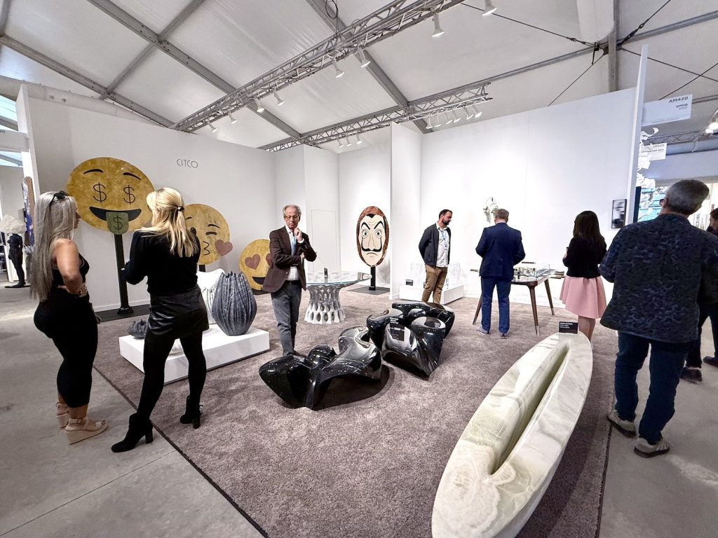 installation view Citco at Art Miami