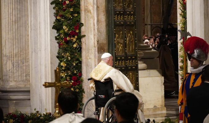 Pope Francis opens the Holy Door