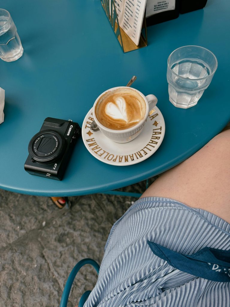 Italian food culture -- water with coffee