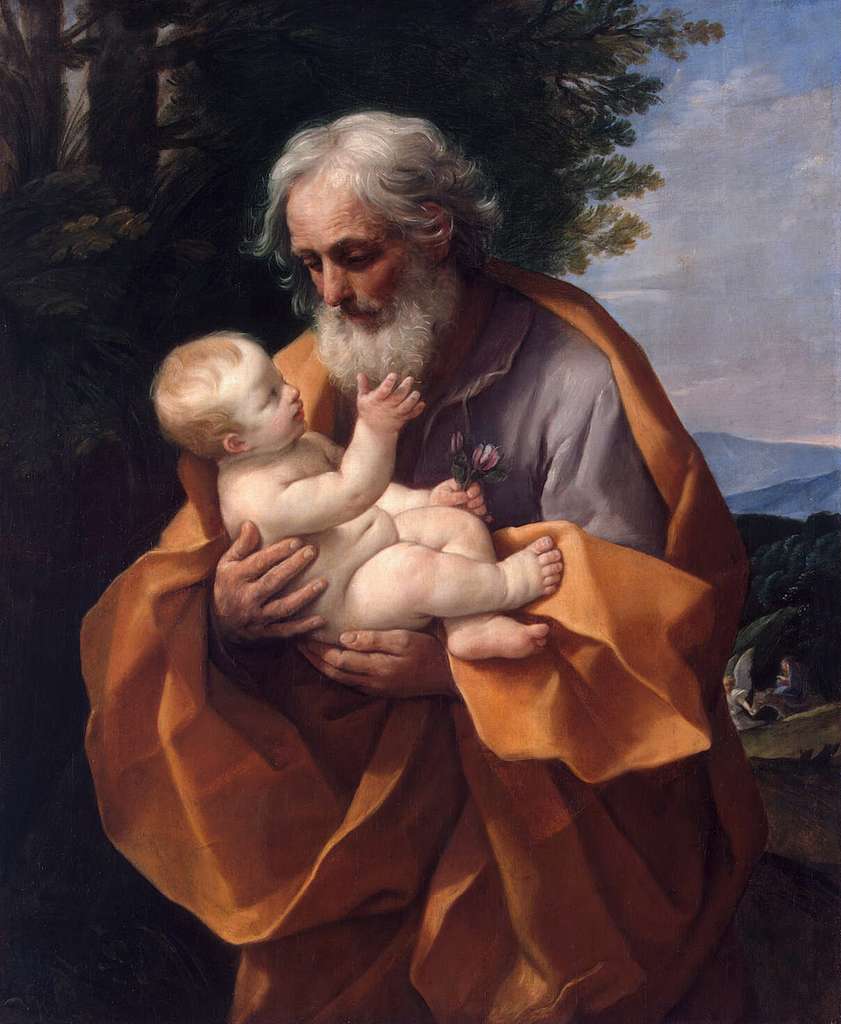 St. Joseph painting - Zeppole di San Giuseppe