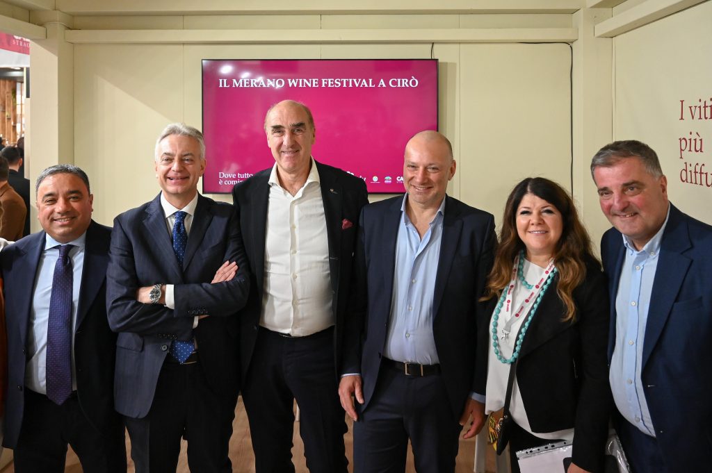 Merano WineFestival press conference in Ciro, Calabria