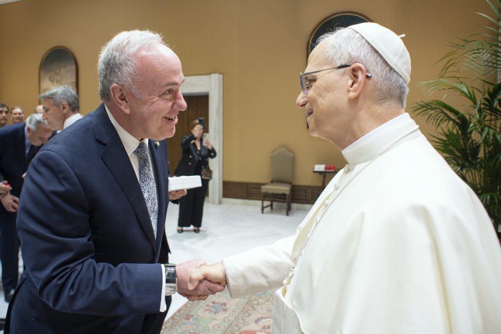 NIAF 50th Anniversary: historic visit with Pope Leo XIV in Rome