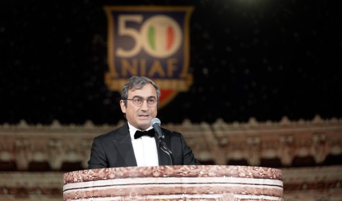 NIAF 50th Anniversary Gala Ambassador Peronaci