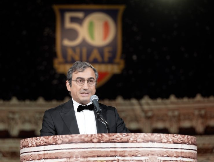 NIAF 50th Anniversary Gala Ambassador Peronaci