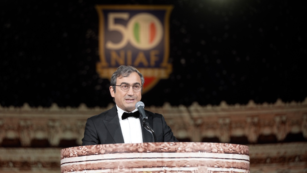 NIAF 50th Anniversary Gala Ambassador Peronaci