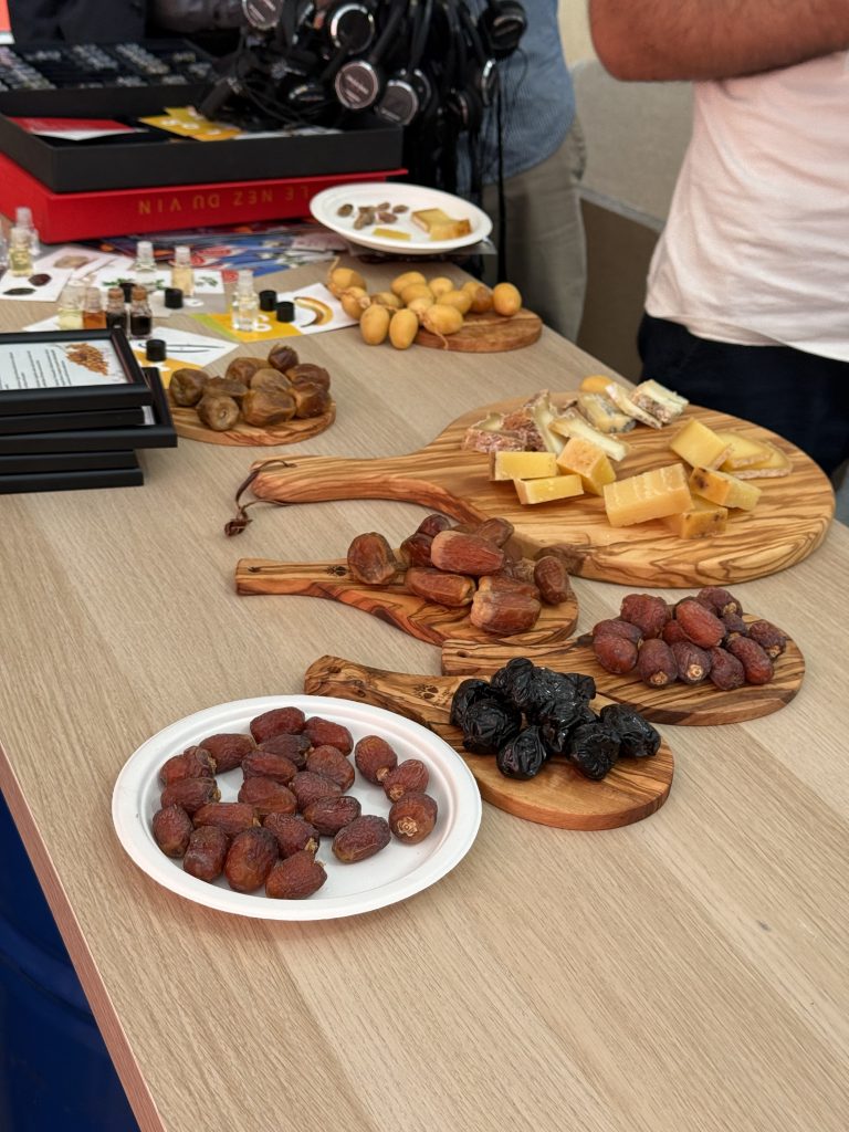 Workshop pairing Italian cheese with Saudi dates at Slow Food Italy event