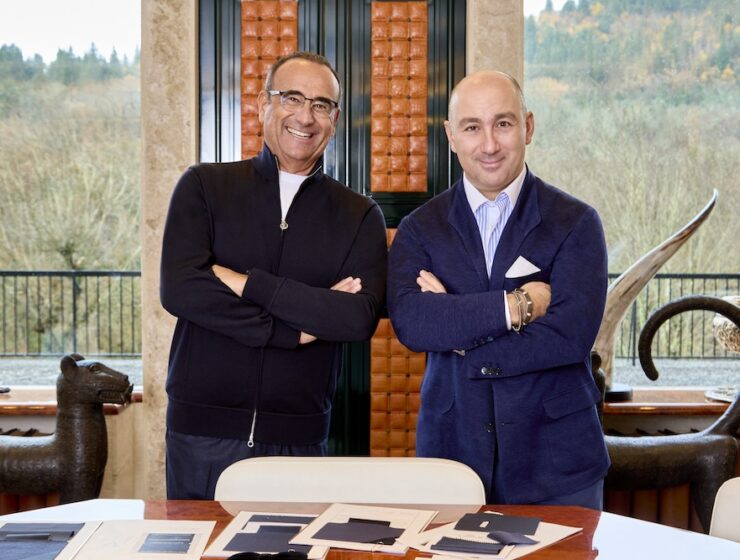 Carlo Conti Sanremo and Stefano Ricci