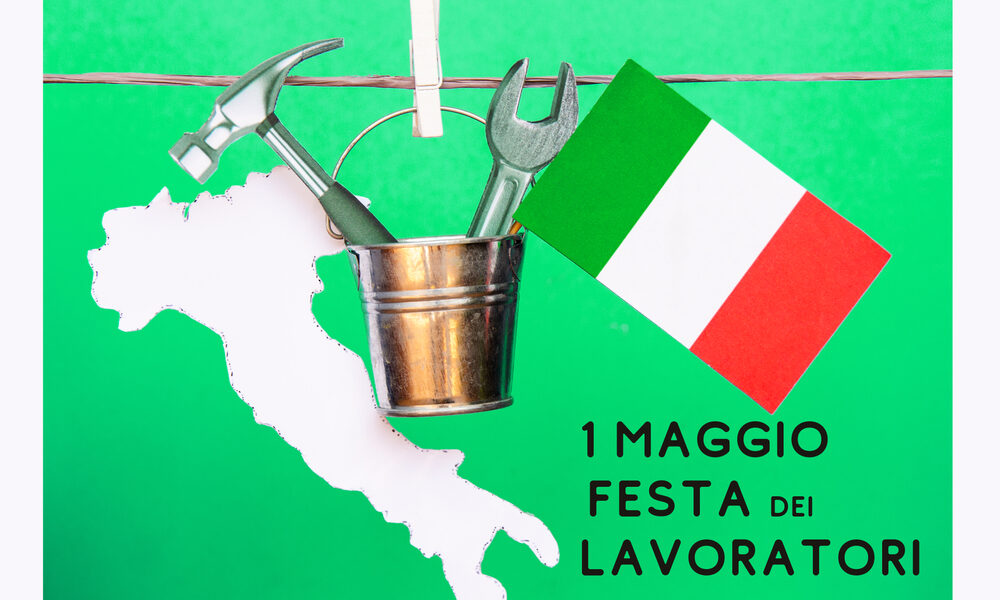 Festa dei Lavoratori graphic May 1 May Day