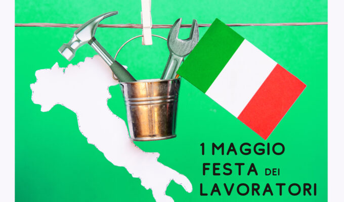 Festa dei Lavoratori graphic May 1 May Day