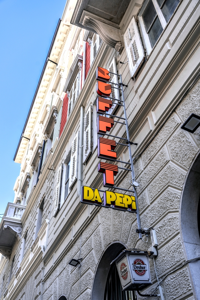 exterior of Buffet da Pepi Trieste