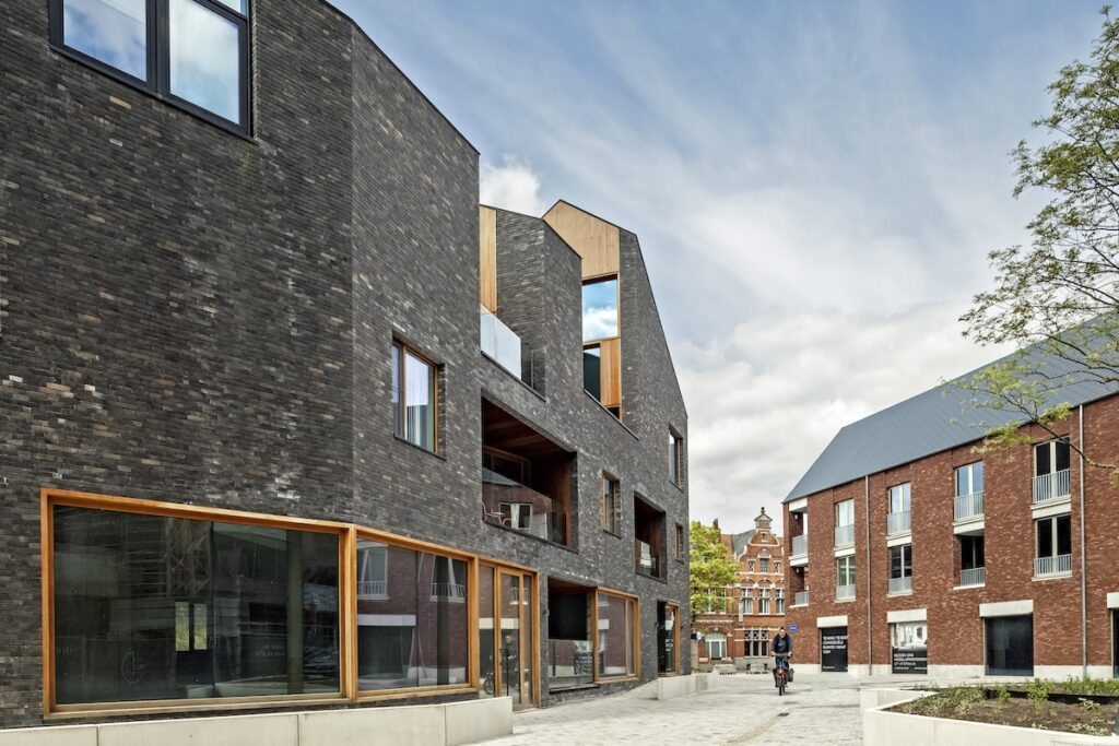 The Snake Building designed by C+S Architects in Aarschot, Belgium.