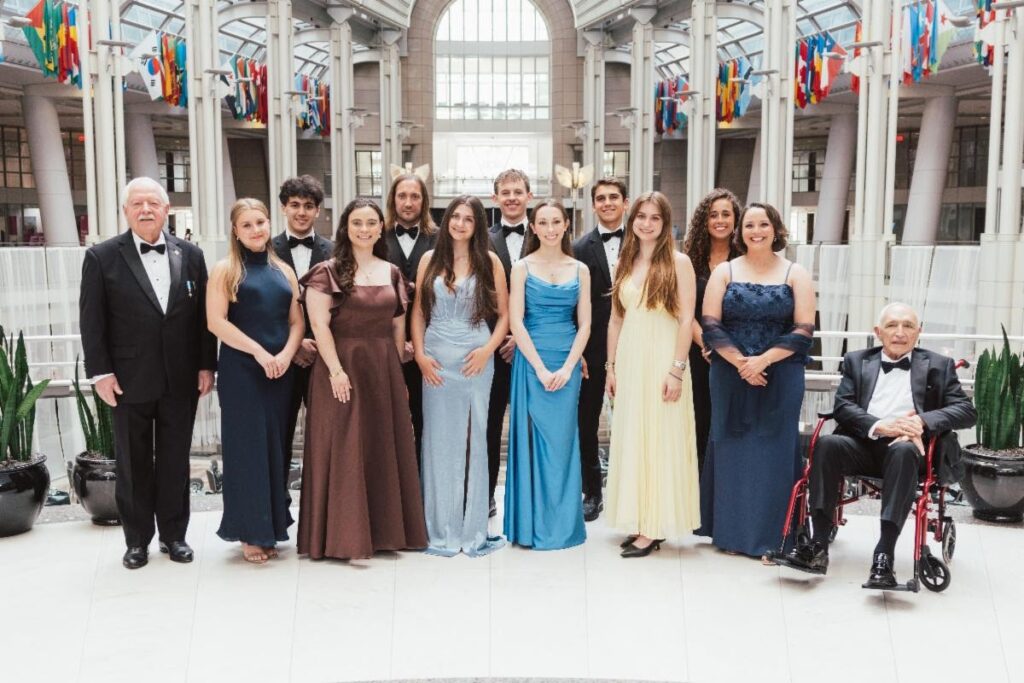 Scholarship recipients recognized at the 37th Annual Sons of Italy Foundation National Education & Leadership Awards Gala.