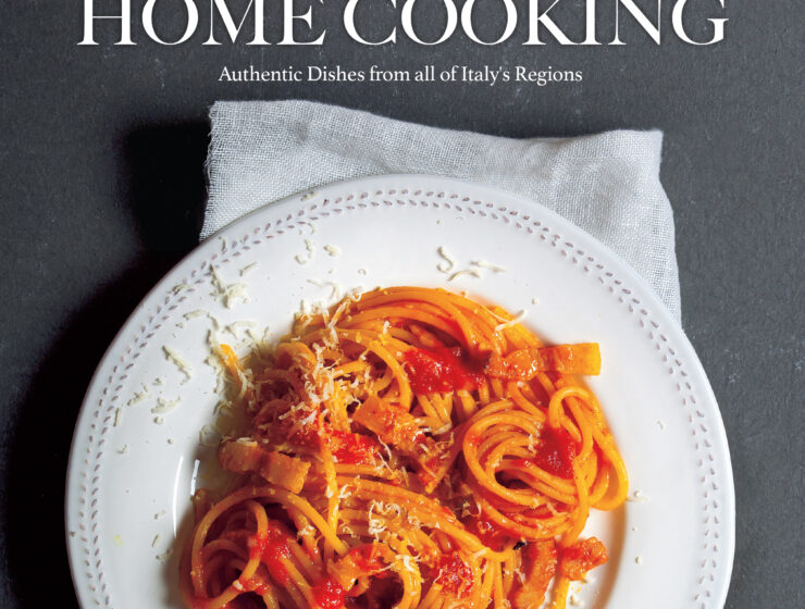 front cover of the Italian Home Cooking book by Slow Food