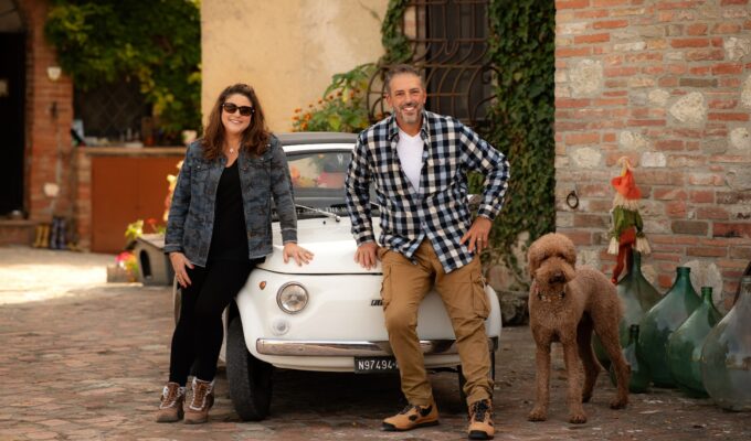 Sandy and Phil Ferretti of Total Tuscany in Montepulciano, building an authentic Total Tuscany connection through luxury Italian retreats.